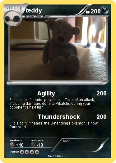 Pokemon teddy