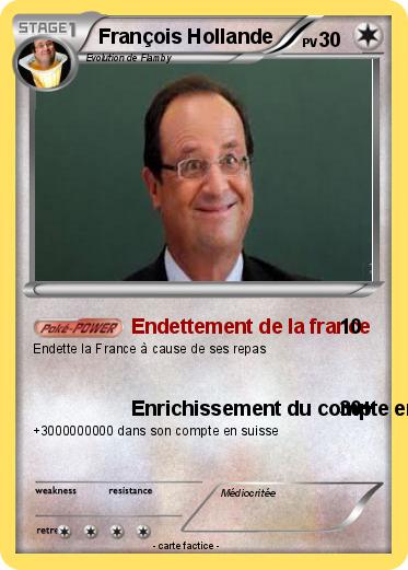 Pokemon François Hollande