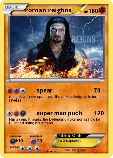 Pokemon roman reighns