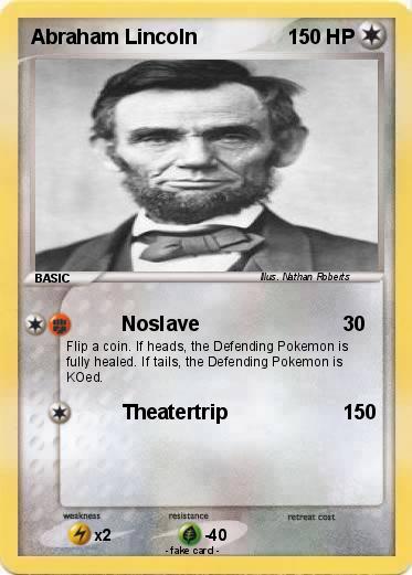 Pokemon Abraham Lincoln