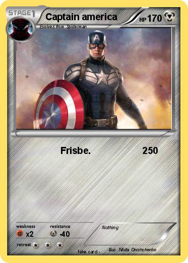 Pokemon Captain america