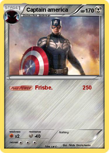 Pokemon Captain america