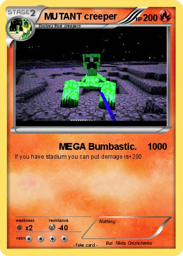 Pokemon MUTANT creeper