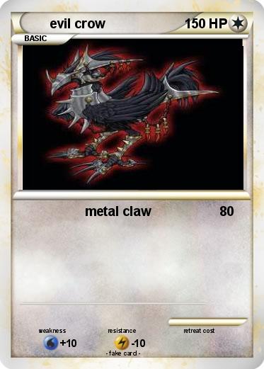 Pokemon evil crow