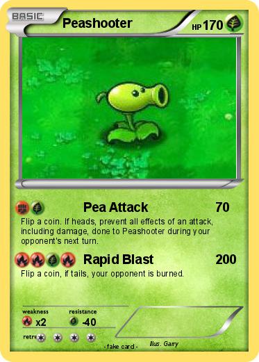 Pokemon Peashooter