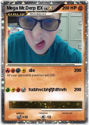 Pokemon Mega Mr.Derp EX