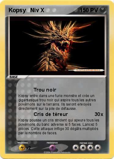 Pokemon Kopsy   Niv X