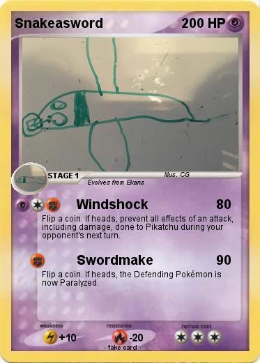 Pokemon Snakeasword