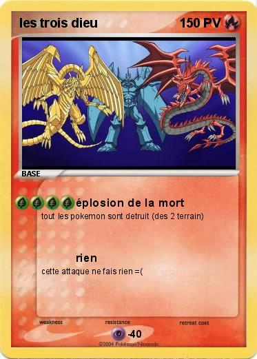 Pokemon les trois dieu