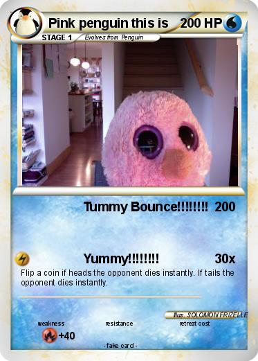 Pokemon Pink penguin this is