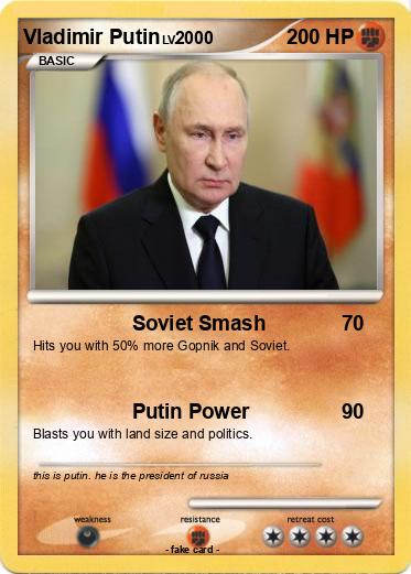 Pokemon Vladimir Putin