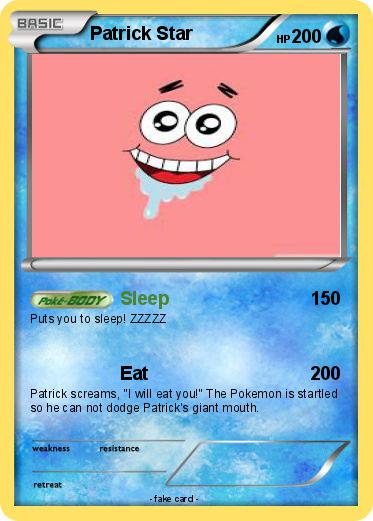 Pokemon Patrick Star