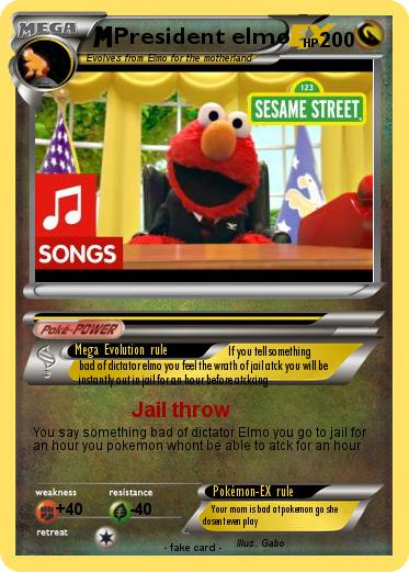 Pokemon President elmo