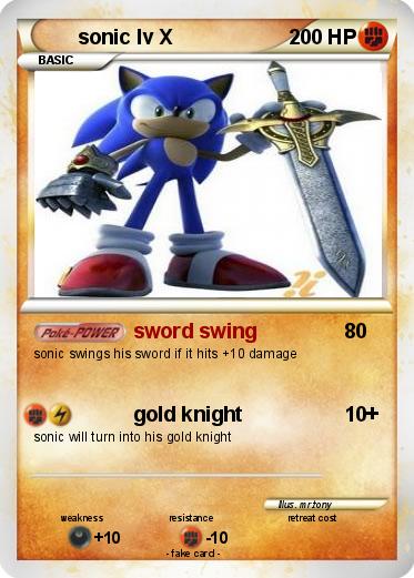 Pokemon sonic lv X