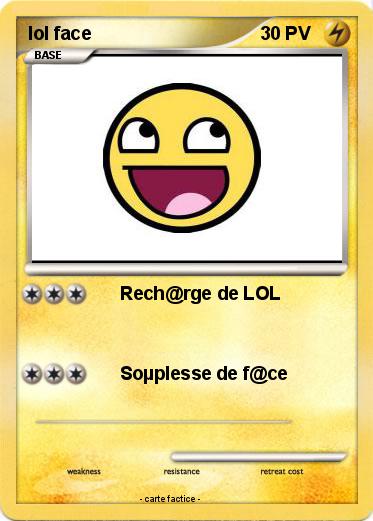 Pokemon lol face