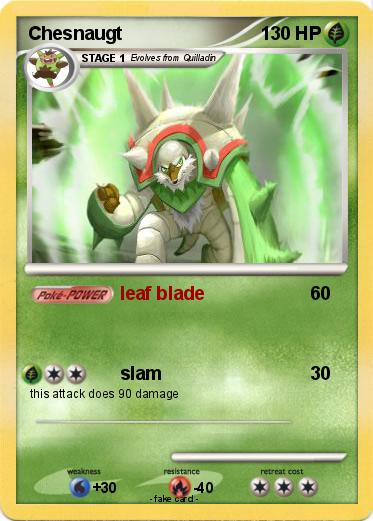Pokemon Chesnaugt