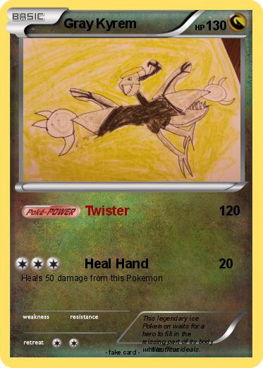 Pokemon Gray Kyrem
