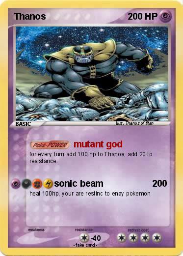 Pokemon Thanos