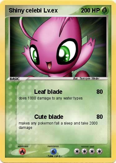 Pokemon Shiny celebi Lv.ex