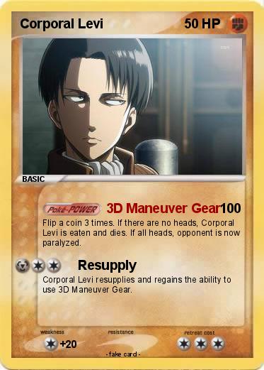 Pokemon Corporal Levi