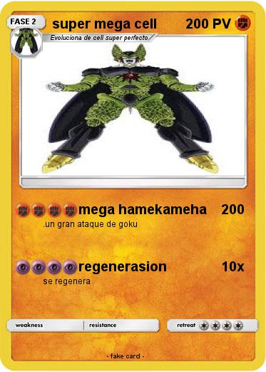 Pokemon super mega cell
