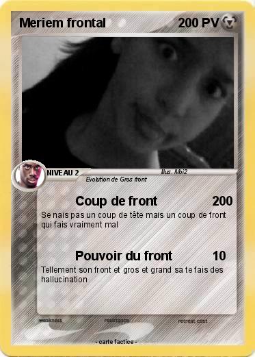 Pokemon Meriem frontal