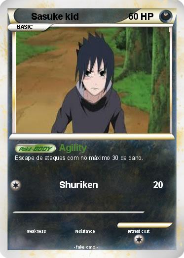 Pokemon Sasuke kid