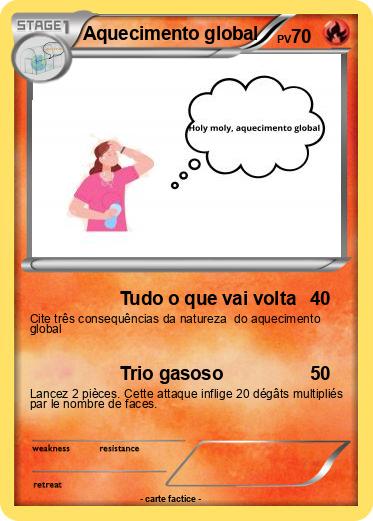 Pokemon Aquecimento global