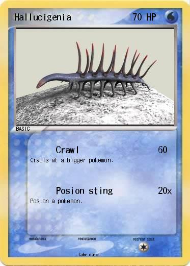 Pokemon Hallucigenia