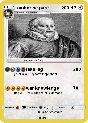 Pokemon amborise pare