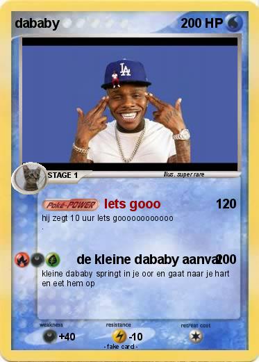 Pokemon dababy