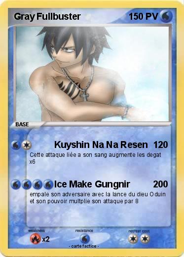 Pokemon Gray Fullbuster