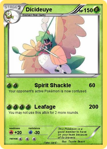 Pokemon Dicideuye