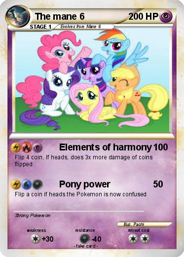 Pokemon The mane 6