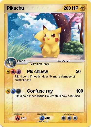 Pokemon Pikachu