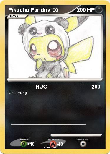 Pokemon Pikachu Pandi