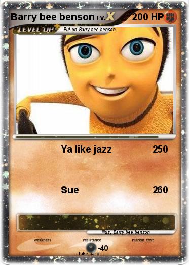 Pokemon Barry bee benson