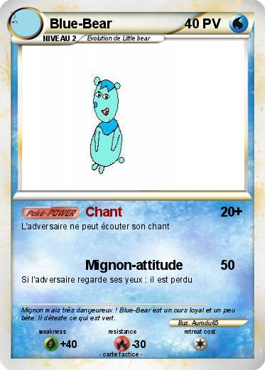 Pokemon Blue-Bear