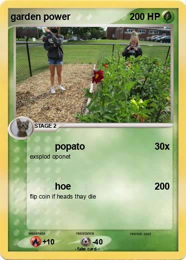 Pokemon garden power