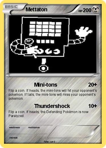 Pokemon Mettaton
