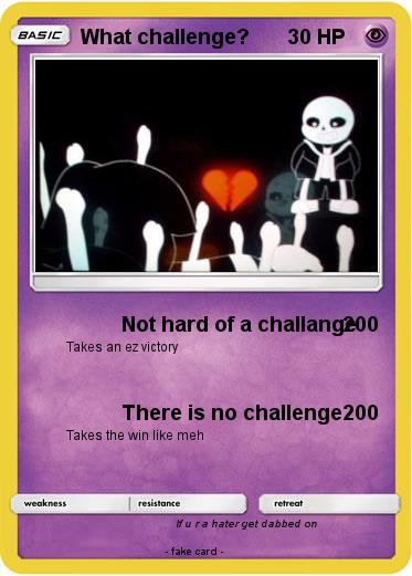 Pokemon What challenge?