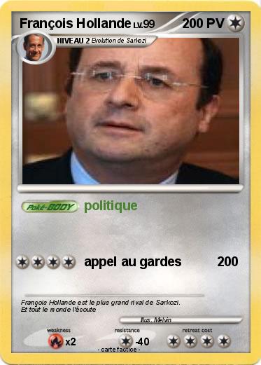 Pokemon François Hollande
