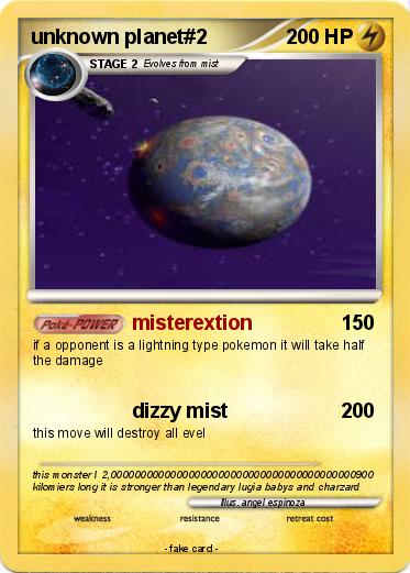 Pokemon unknown planet#2