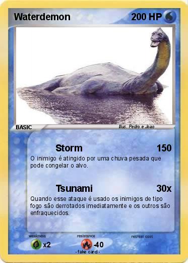 Pokemon Waterdemon
