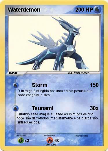 Pokemon Waterdemon