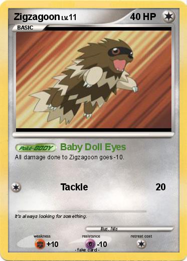 Pokemon Zigzagoon