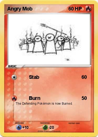 Pokemon Angry Mob