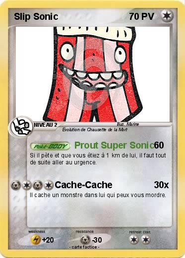 Pokemon Slip Sonic