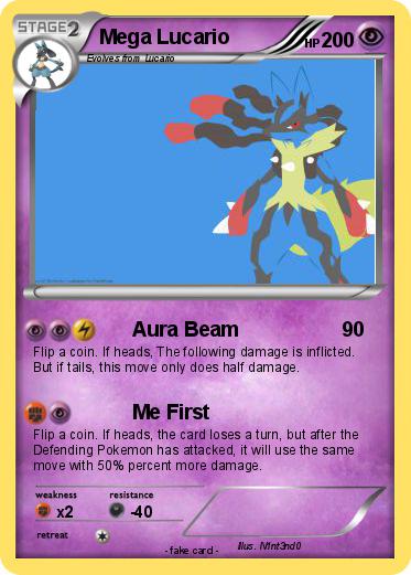 Pokemon Mega Lucario
