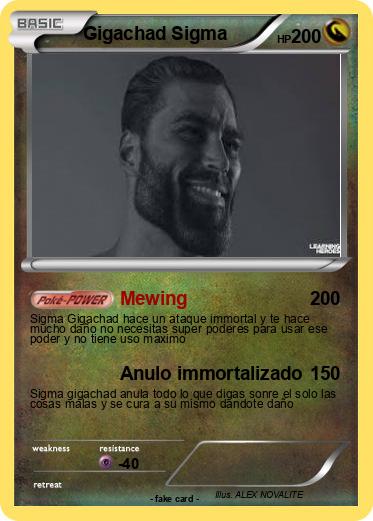 Pokemon Gigachad Sigma